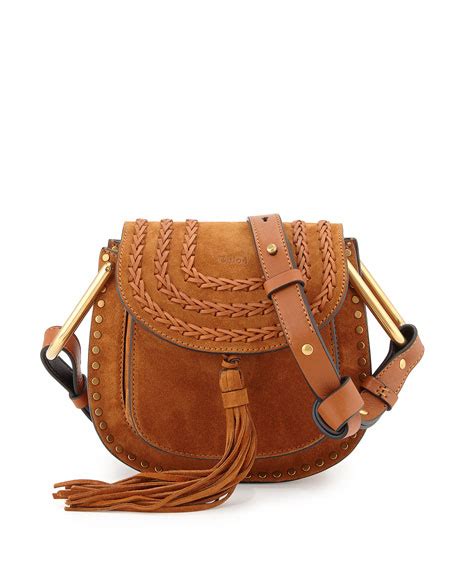 chloe hudson caramel|Chloe Hudson Mini Suede Shoulder Bag, Caramel .